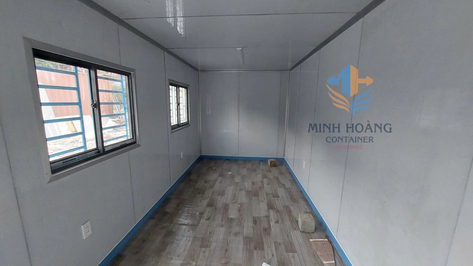 Container Văn Phòng 20 Feet Xanh Dương 